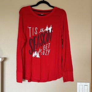 Sonoma Christmas pajama top